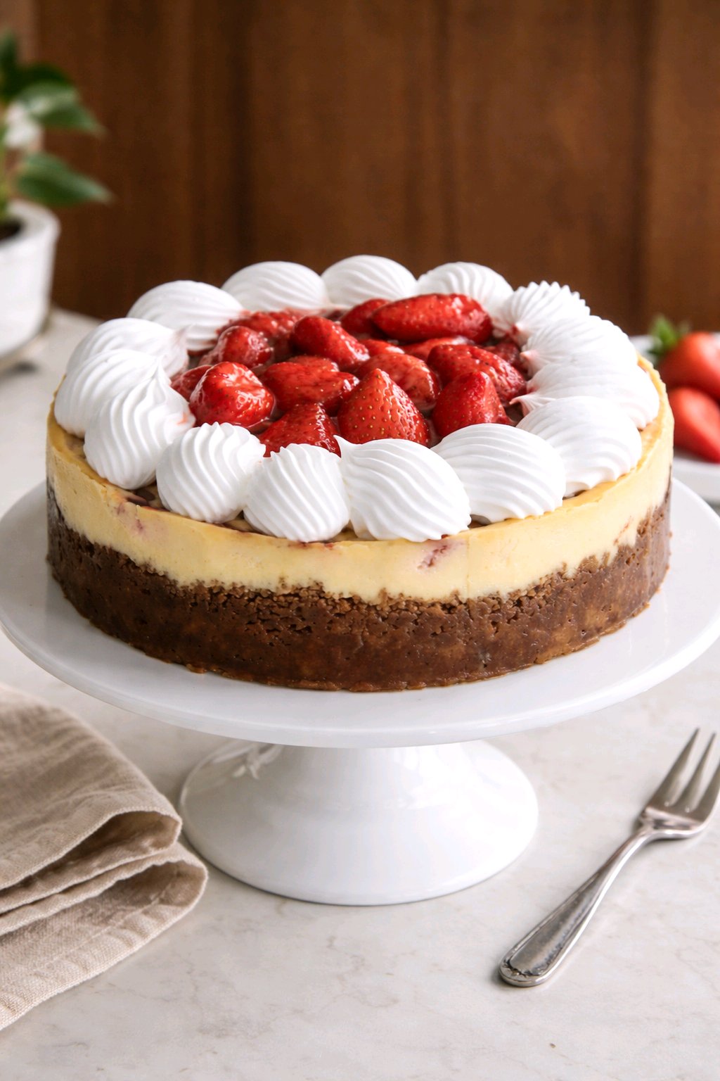 Strawberry New York Cheesecake
