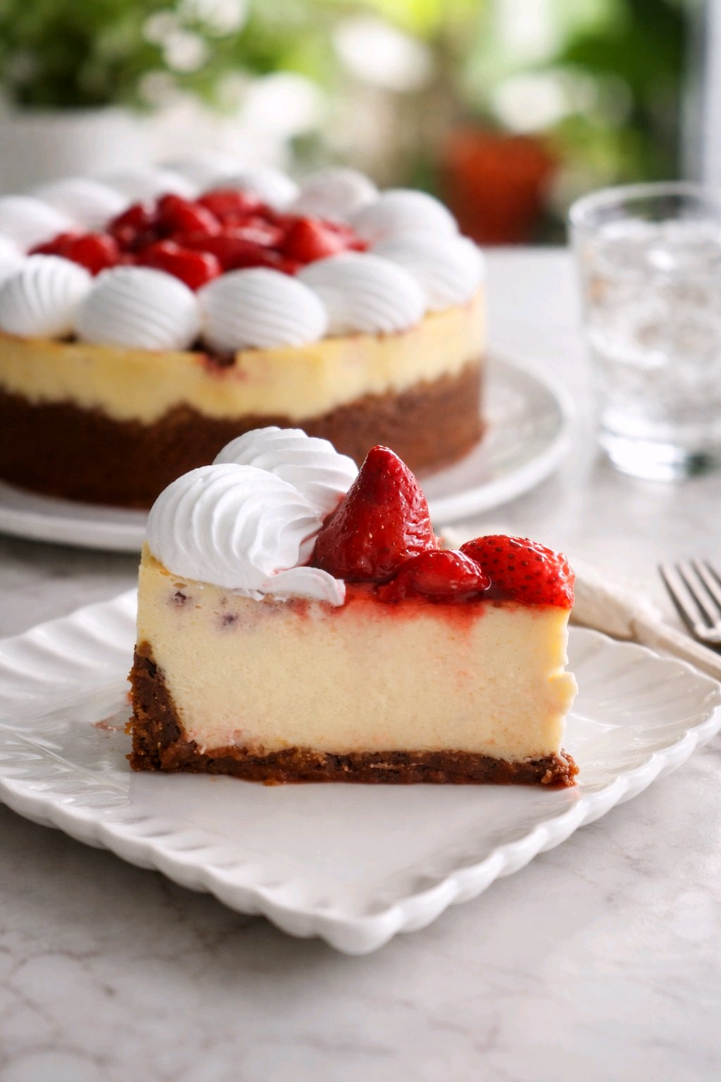 Strawberry New York Cheesecake