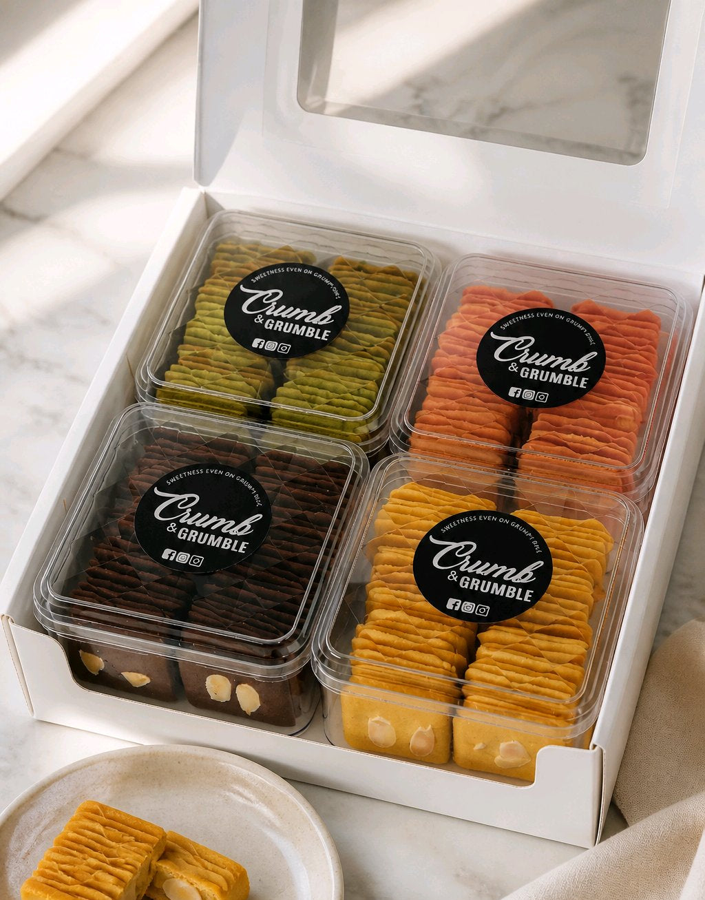 Japanese Assorted Almond Cookies
